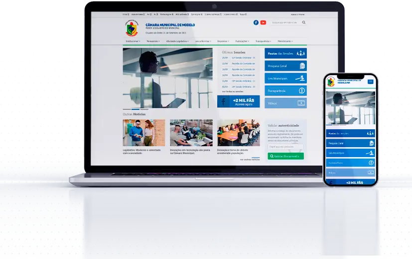 website responsivo